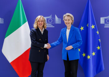 Giorgia Meloni, Ursula Von der Leyen