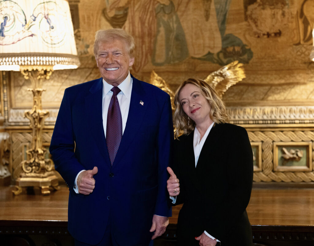 Donald Trump Giorgia Meloni